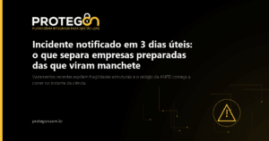 Incidente notificado em 3 dias úteis: o que separa empresas preparadas das que viram manchete